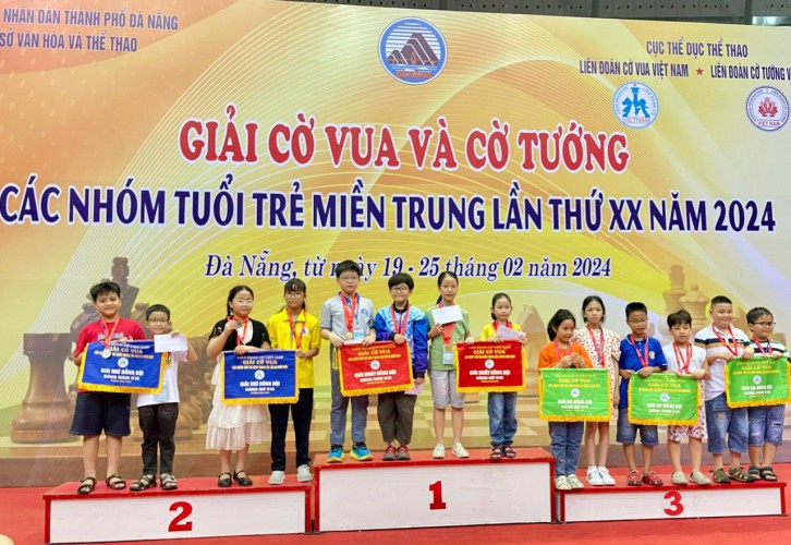 THÀNH TÍCH ẤN TƯỢNG CỦA HỌC SINH TRƯỜNG TIỂU HỌC BẮC HÀ TẠI GIẢI CỜ VUA VÀ CỜ TƯỚNG CÁC NHÓM TUỔI TRẺ MIỀN TRUNG LẦN THỨ XX NĂM 2024.